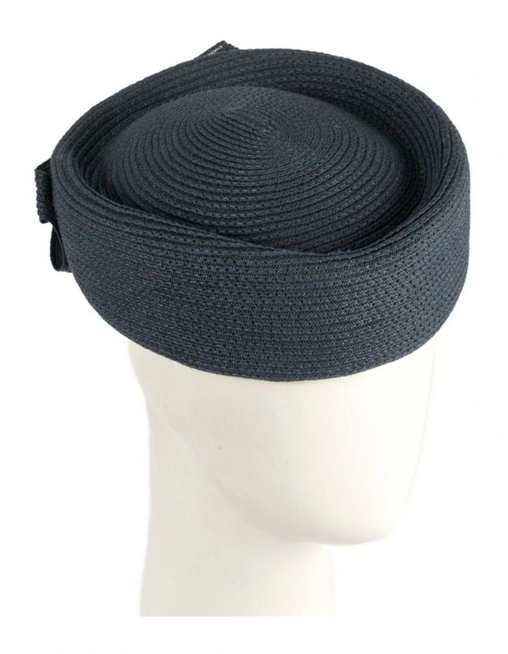 Max Alexander soft navy pillbox hat MA985N image 2