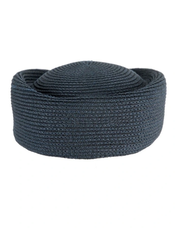 Max Alexander soft navy pillbox hat MA985N image 5