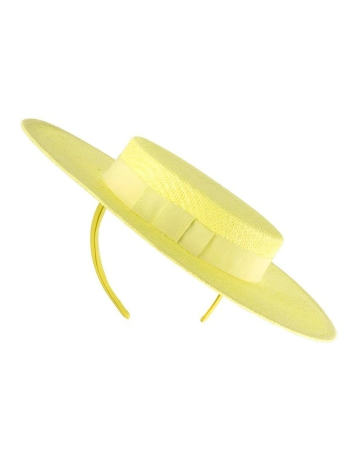 Max Alexander Fluro Yellow Boater Hat MA977FY image 6