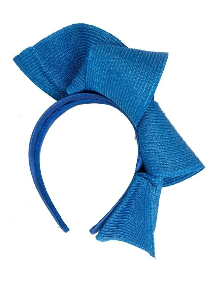 Max Alexander Large Royal Blue Wave Fascinator MA955RB image 4