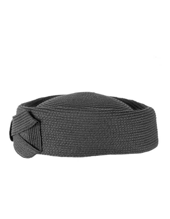 Max Alexander Soft Black Pillbox Hat MA985B image 3