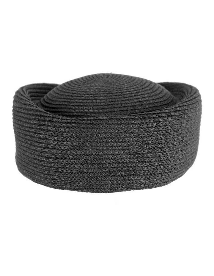 Max Alexander Soft Black Pillbox Hat MA985B image 5