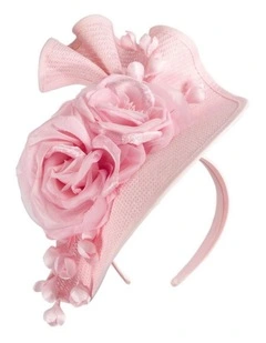 Pink racing fascinator Fillies Collection S315PI