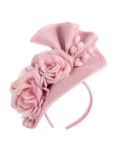 Fillies Collection lilac fascinator on headband S315LI
