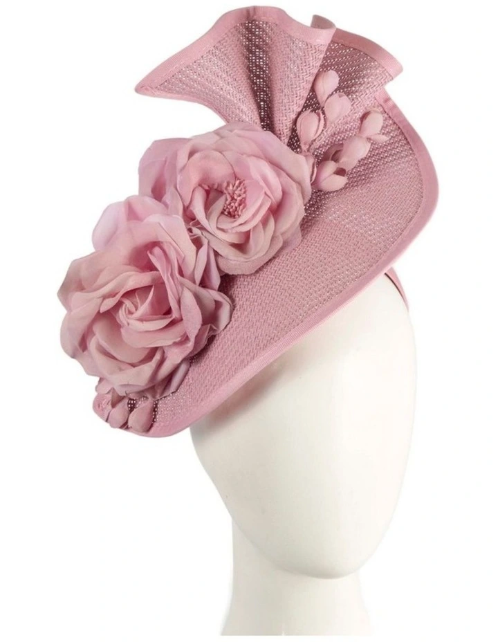 Fillies Collection lilac fascinator on headband S315LI image 2