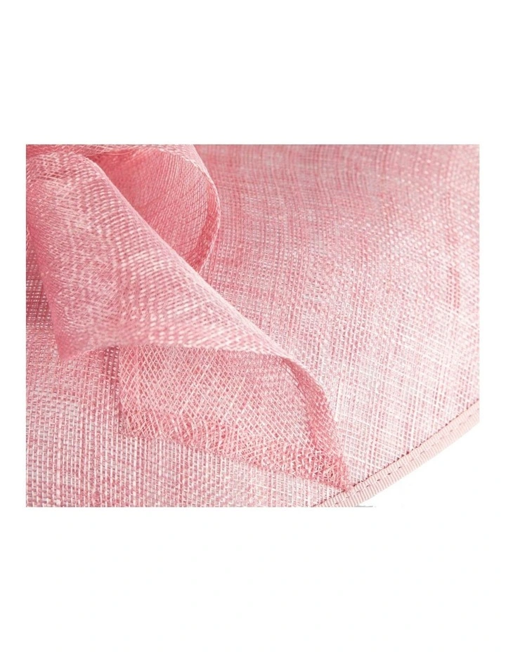 Large pink sinamay racing hat by Max Alexander MA988PI image 5