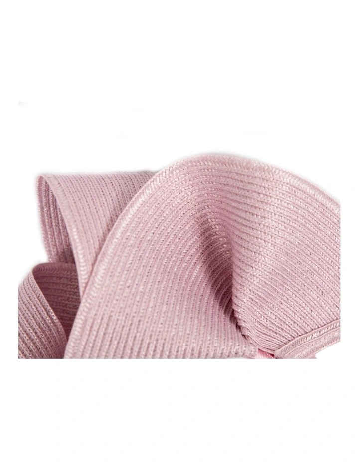Max Alexander Large Dusty Pink Wave Fascinator MA955DP image 3