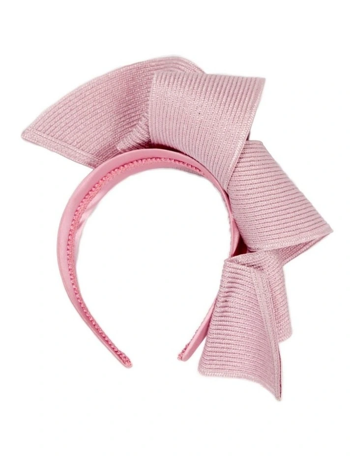 Max Alexander Large Dusty Pink Wave Fascinator MA955DP image 4
