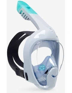 Decathlon | Snorkelling mask for children aged 6-10 - EASYBREATH 6/10 Light blue