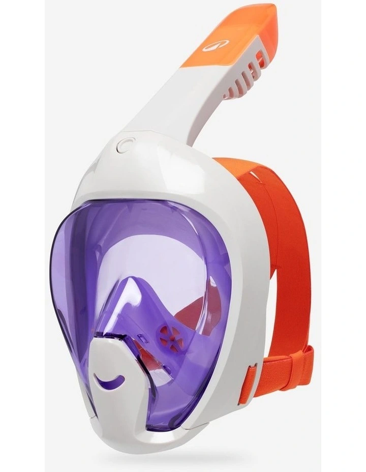 Kids Easybreath surface mask XS (6-10 years) WITH BAG.PURPLE tinted lens image 1