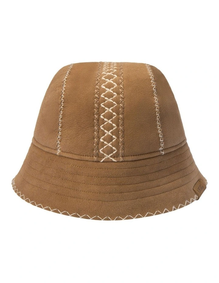 Australian Shepherd UGG Nuttoa Fluffy Bucket Hat image 1