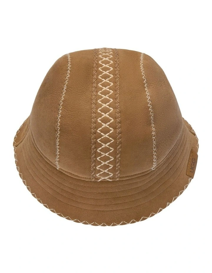 Australian Shepherd UGG Nuttoa Fluffy Bucket Hat image 3