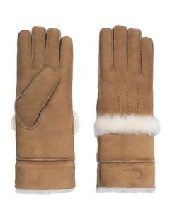 Australian Shepherd UGG Puni Fluffy Shearling Gloves