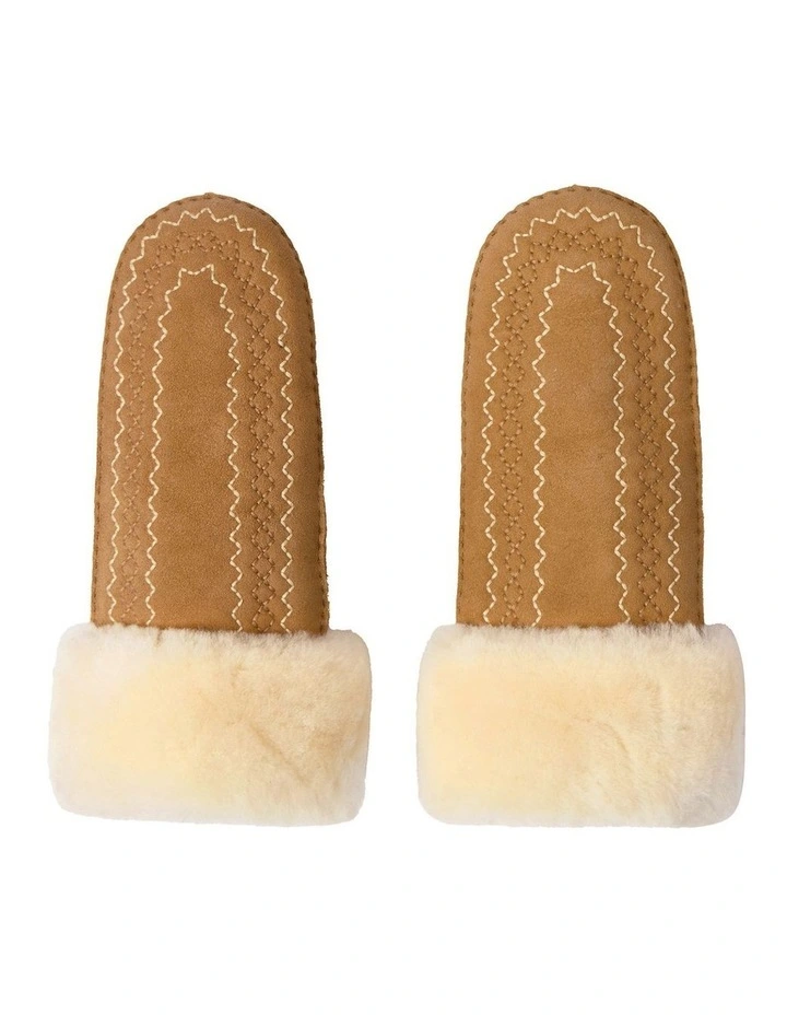 Australian Shepherd UGG Nuttoa Fluffy Mittens image 2