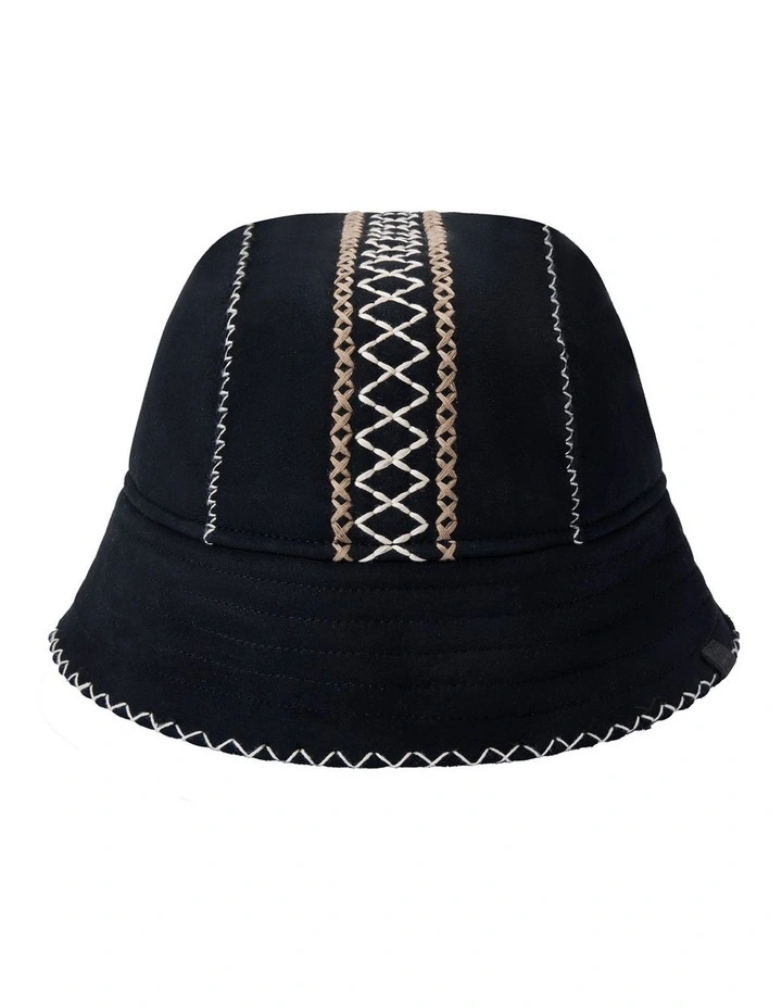 Australian Shepherd UGG Nuttoa Fluffy Bucket Hat image 1