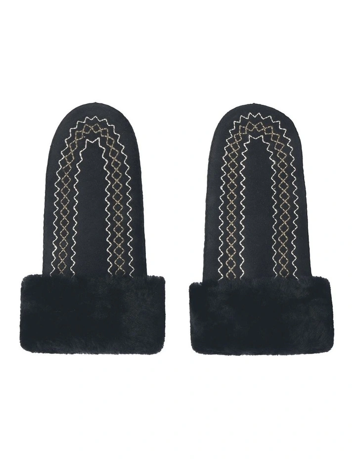Australian Shepherd UGG Nuttoa Fluffy Mittens image 2