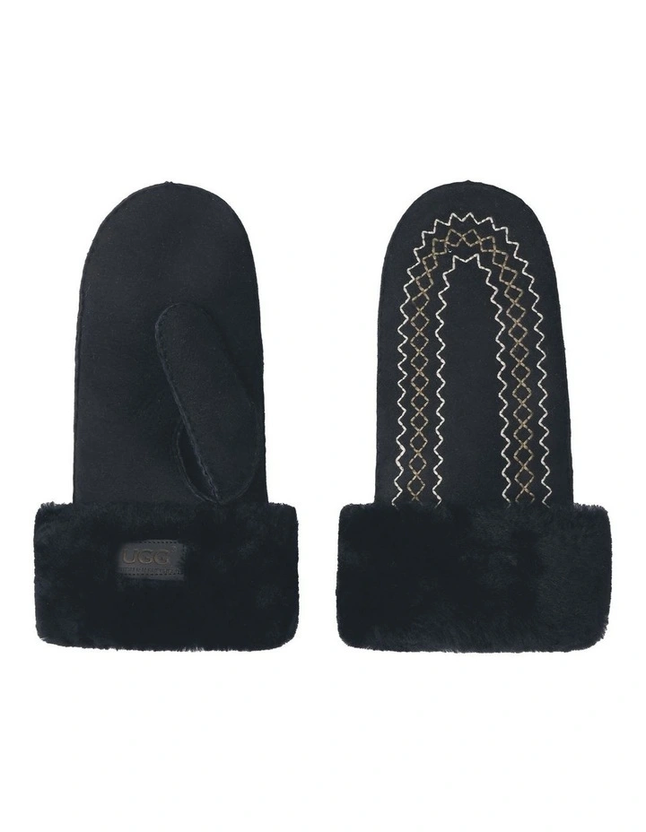 Australian Shepherd UGG Nuttoa Fluffy Mittens image 3