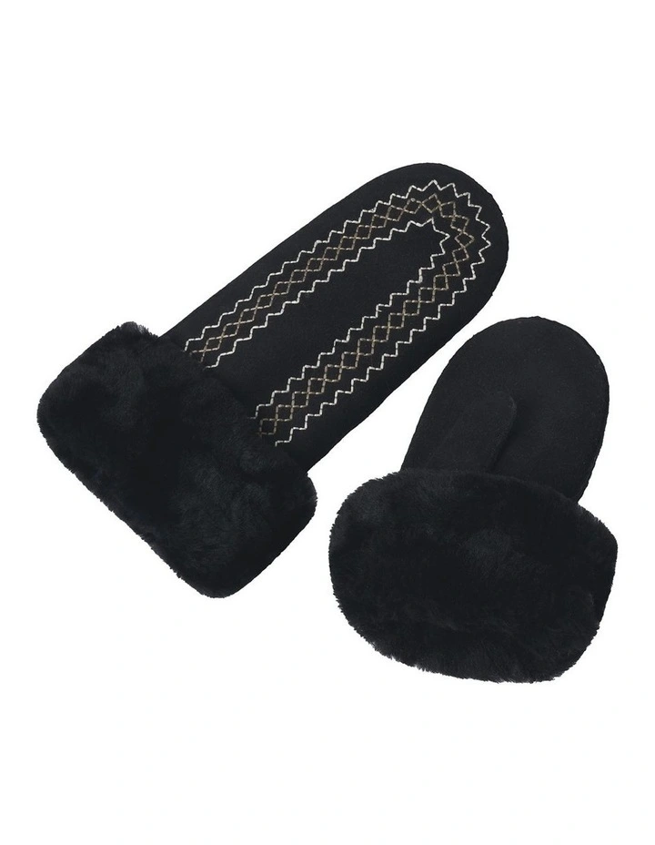 Australian Shepherd UGG Nuttoa Fluffy Mittens image 5
