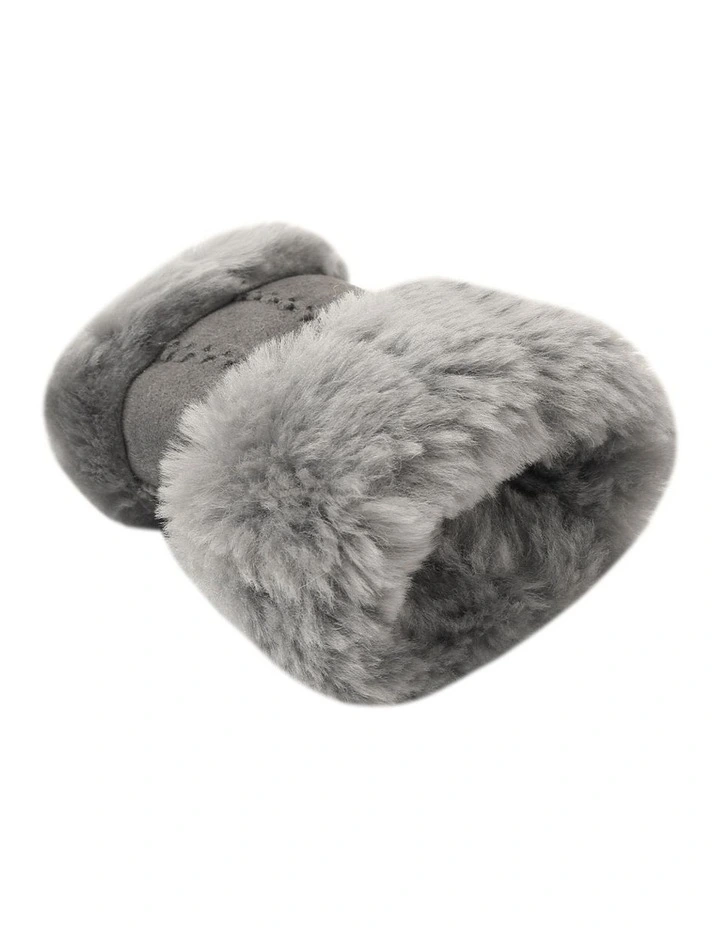 Australian Shepherd UGG Fluffy Fingerless Mittens image 5