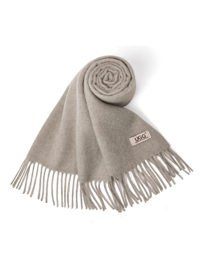 Australian Shepherd UGG Fealara 100% Wool Plain Scarf image 5