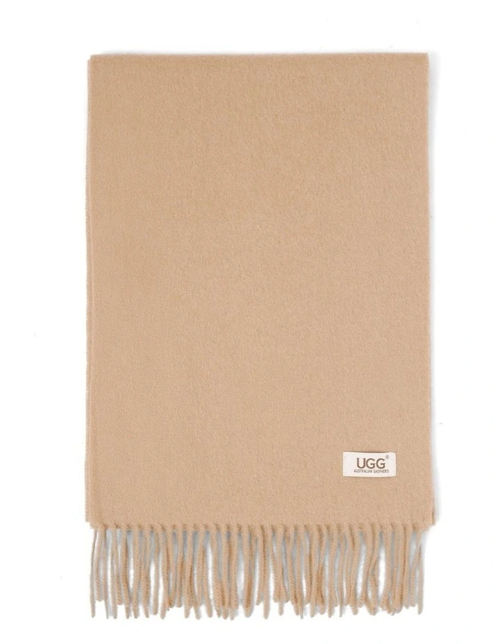 Australian Shepherd UGG Fealara 100% Wool Plain Scarf image 1