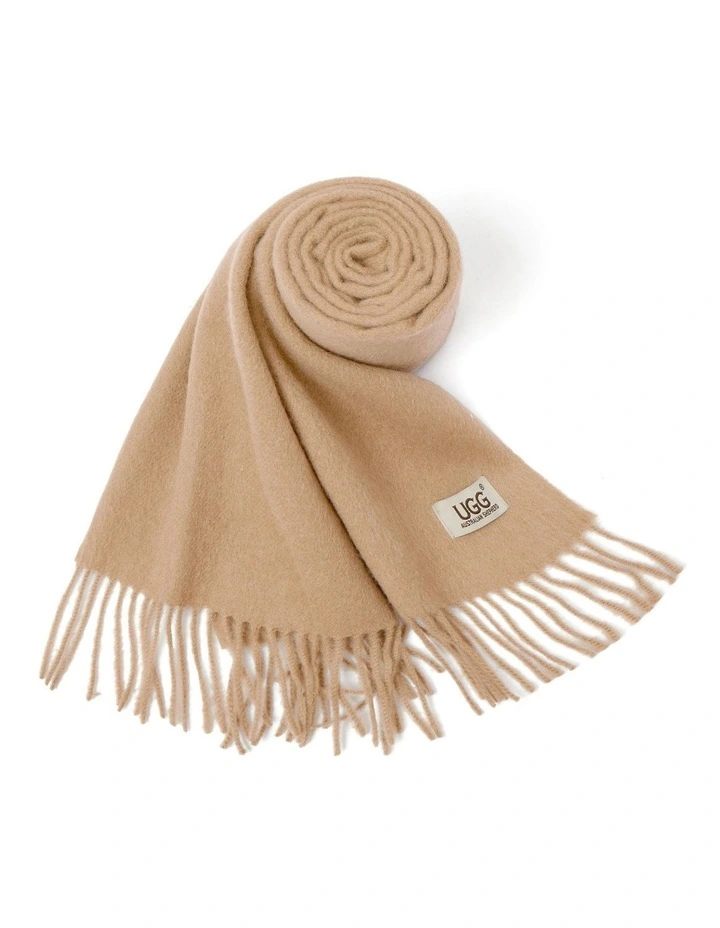 Australian Shepherd UGG Fealara 100% Wool Plain Scarf image 5