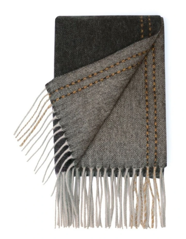 Australian Shepherd UGG Rasora 100% Wool Plain Scarf image 2