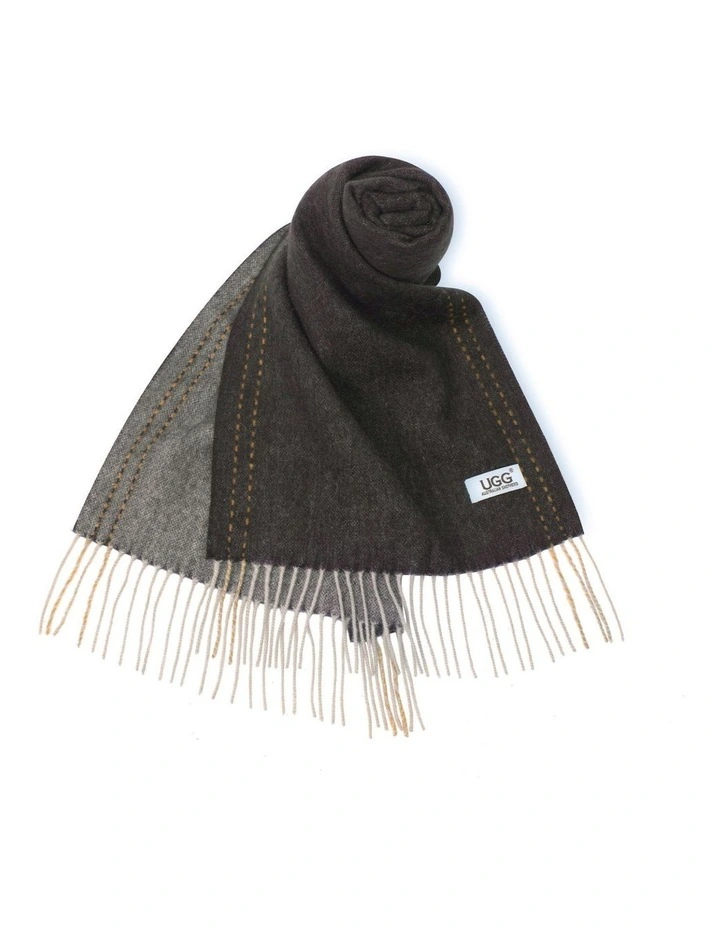 Australian Shepherd UGG Rasora 100% Wool Plain Scarf image 5