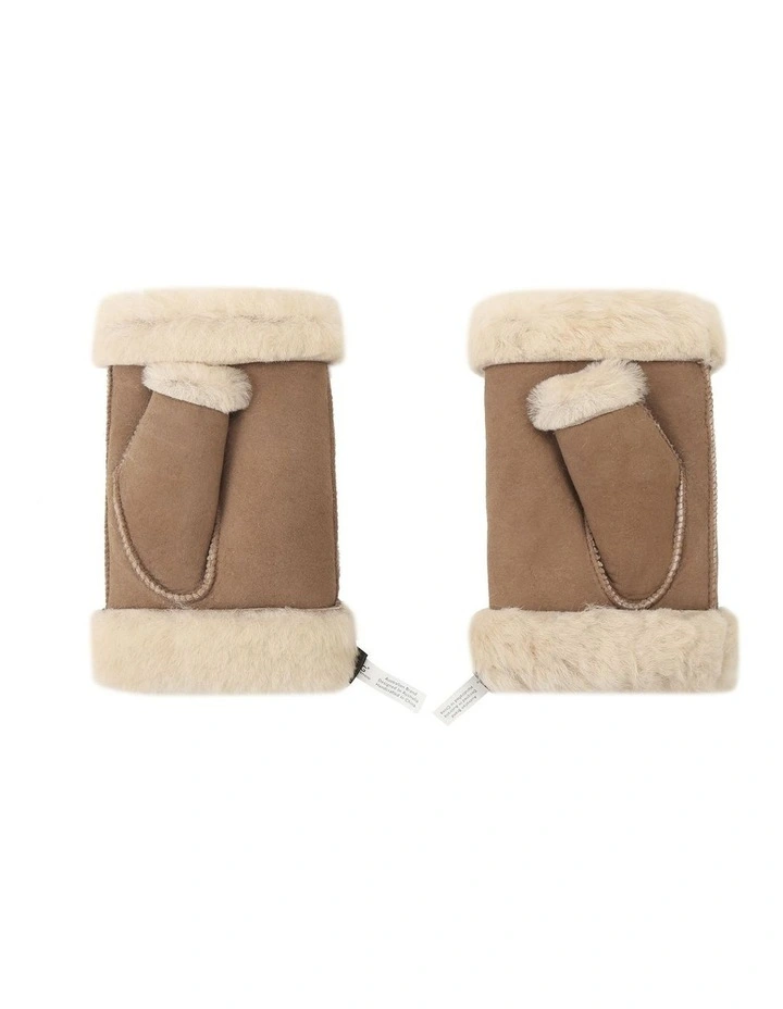 Australian Shepherd UGG Fluffy Fingerless Mittens image 3