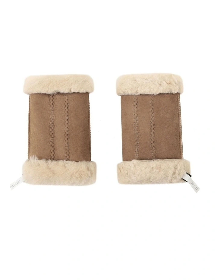 Australian Shepherd UGG Fluffy Fingerless Mittens image 4