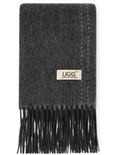 Australian Shepherd UGG Rasora 100% Wool Plain Scarf