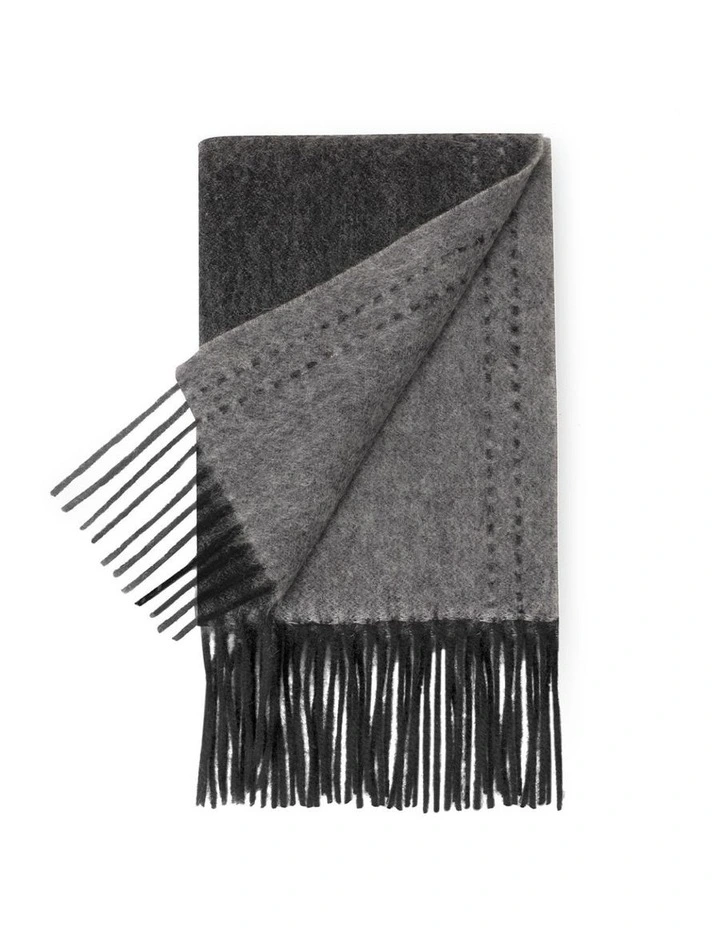 Australian Shepherd UGG Rasora 100% Wool Plain Scarf image 2