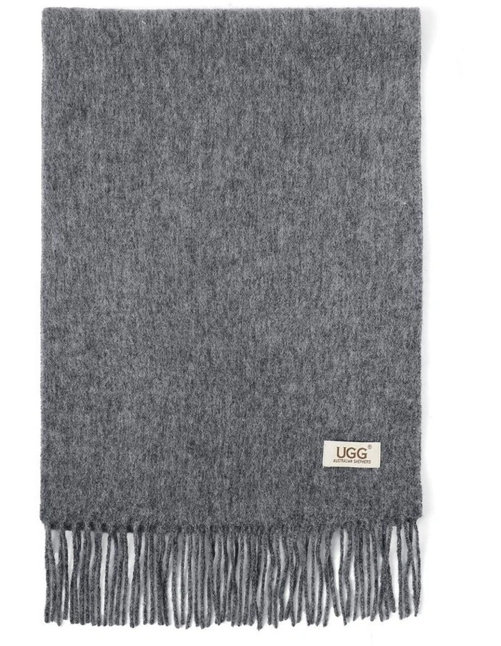 Australian Shepherd UGG Fealara 100% Wool Plain Scarf image 1