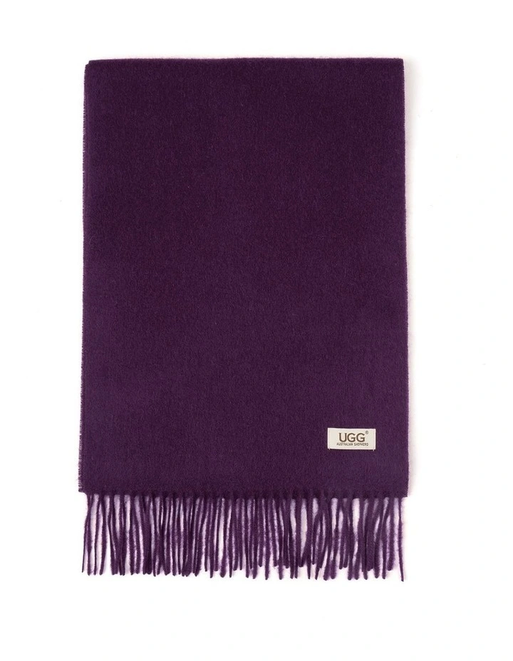 Australian Shepherd UGG Fealara 100% Wool Plain Scarf image 1