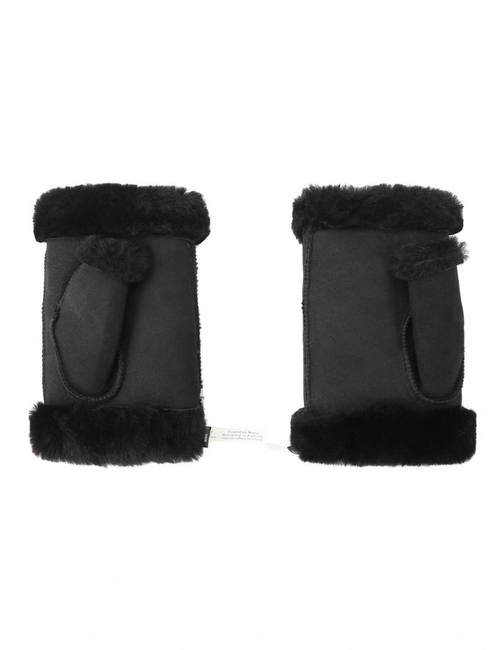 Australian Shepherd UGG Fluffy Fingerless Mittens image 3
