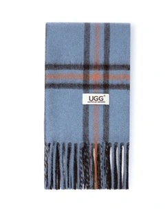 Australian Shepherd UGG Snovia 100% Wool Check Scarf