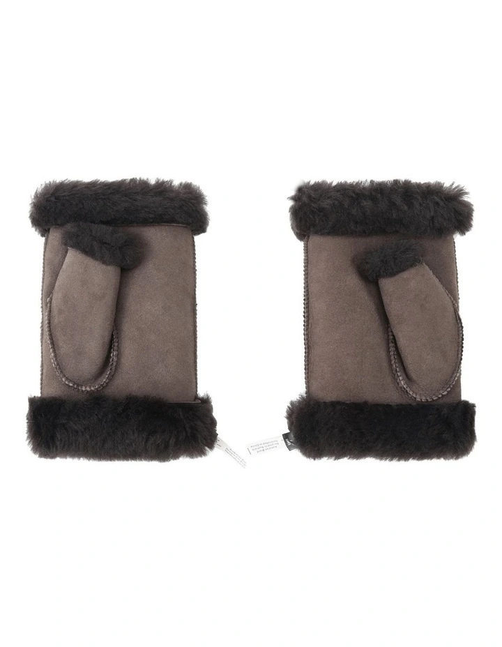 Australian Shepherd UGG Fluffy Fingerless Mittens image 3