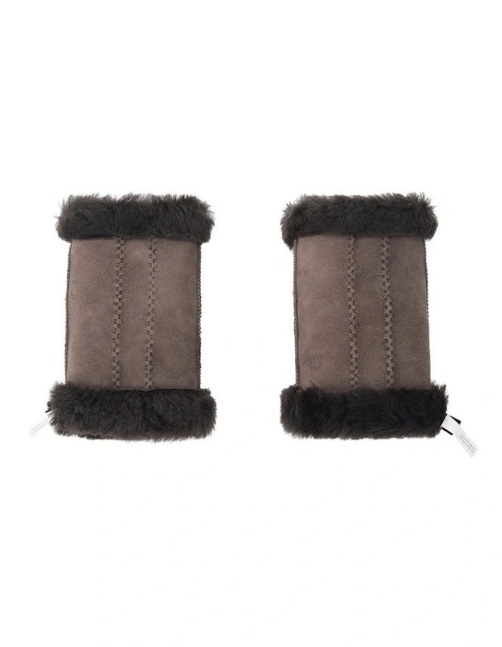 Australian Shepherd UGG Fluffy Fingerless Mittens image 4