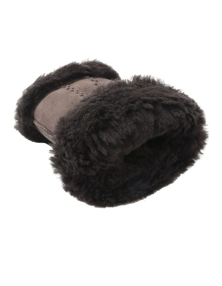 Australian Shepherd UGG Fluffy Fingerless Mittens image 5
