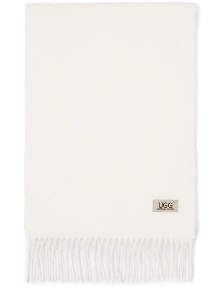 Australian Shepherd UGG Fealara 100% Wool Plain Scarf image 1