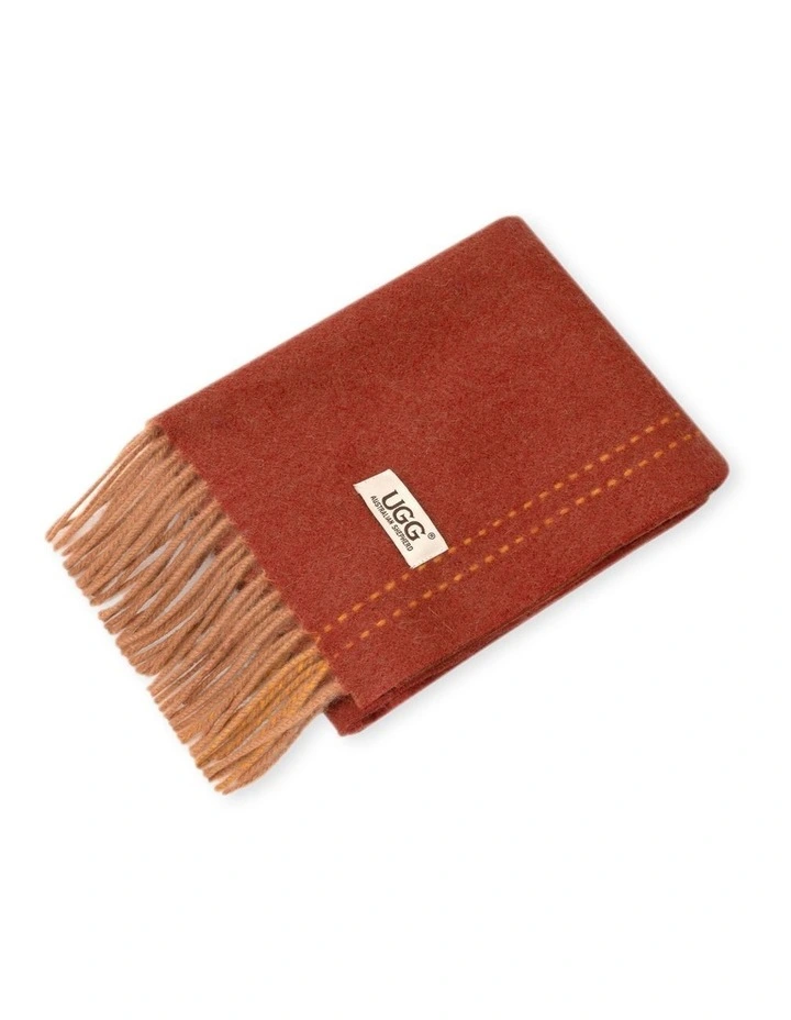 Australian Shepherd UGG Rasora 100% Wool Plain Scarf image 4