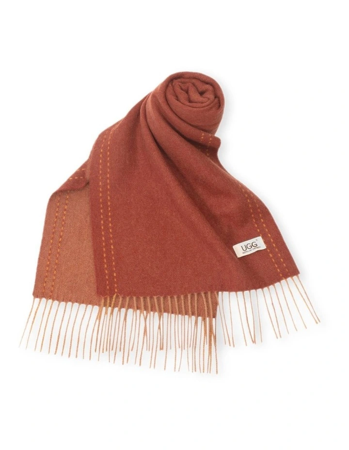 Australian Shepherd UGG Rasora 100% Wool Plain Scarf image 5