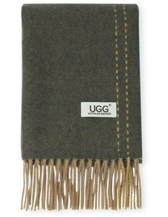 Australian Shepherd UGG Rasora 100% Wool Plain Scarf