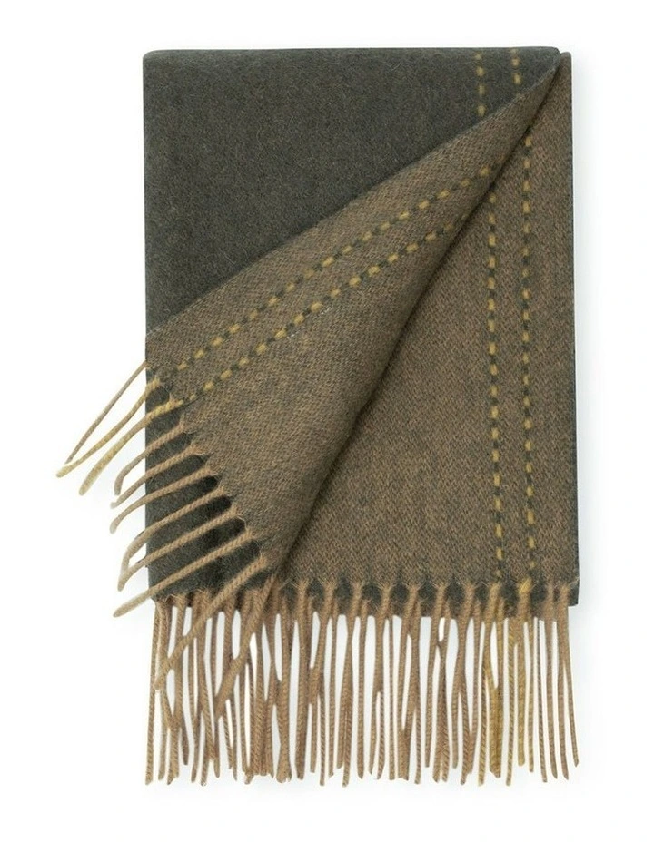 Australian Shepherd UGG Rasora 100% Wool Plain Scarf image 2
