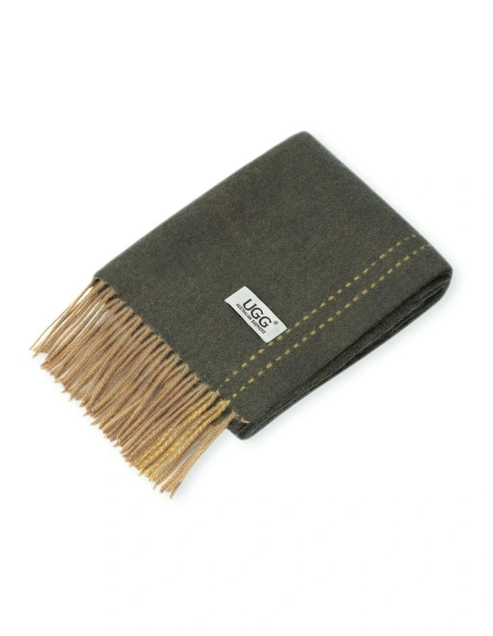 Australian Shepherd UGG Rasora 100% Wool Plain Scarf image 4