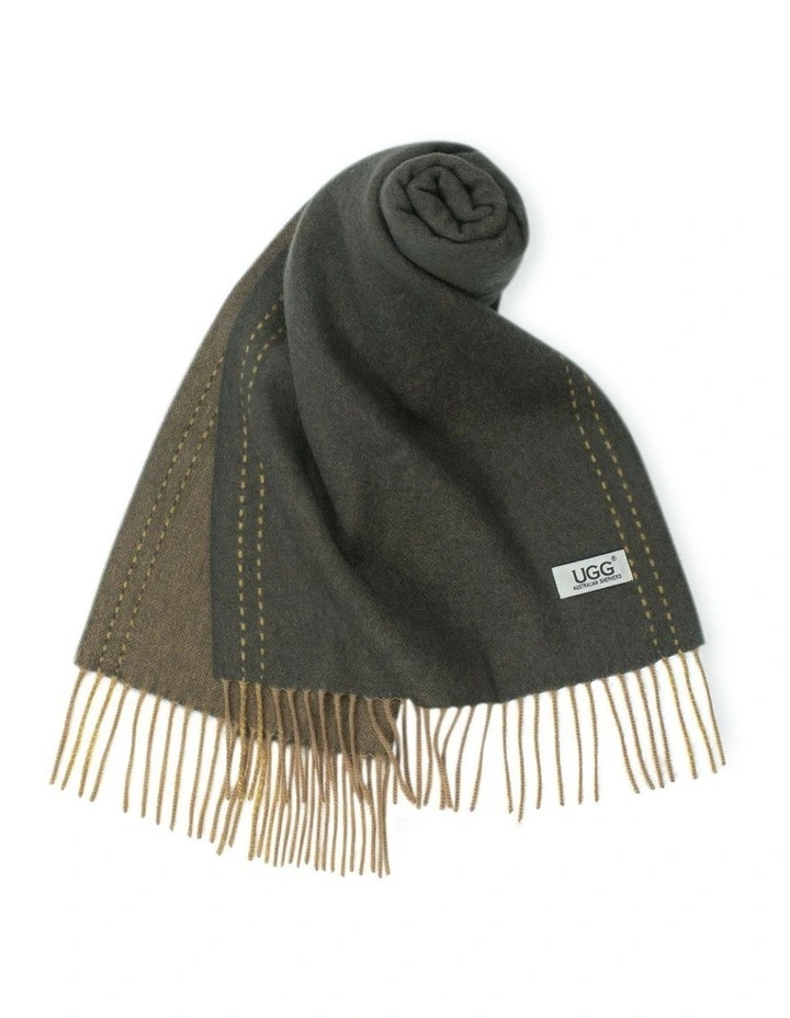 Australian Shepherd UGG Rasora 100% Wool Plain Scarf image 5