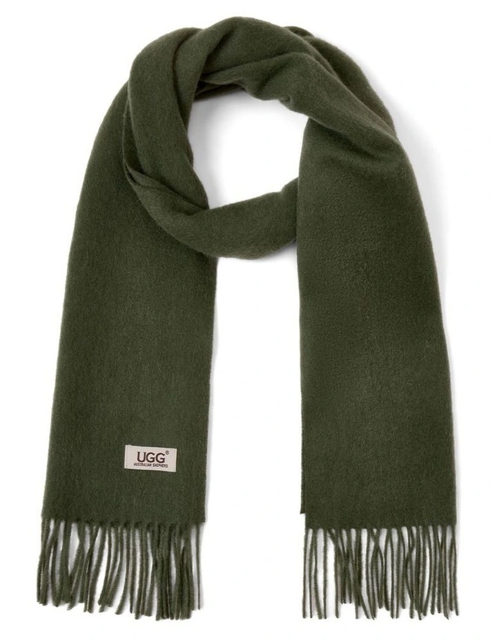 Australian Shepherd UGG Fealara 100% Wool Plain Scarf image 5
