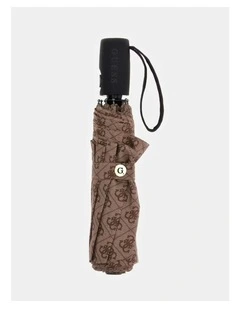 4G Umbrella in Brown Logo