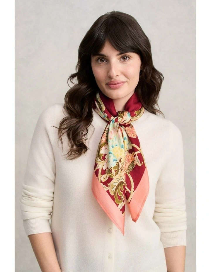 La Boheme Silk Scarf - Multicolour image 2