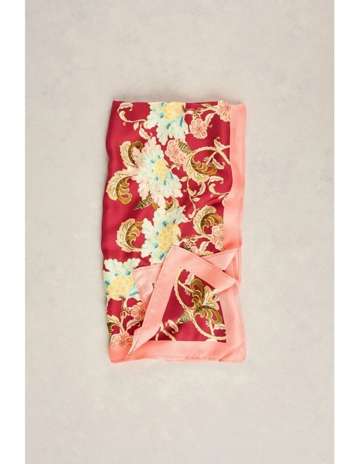La Boheme Silk Scarf - Multicolour image 4